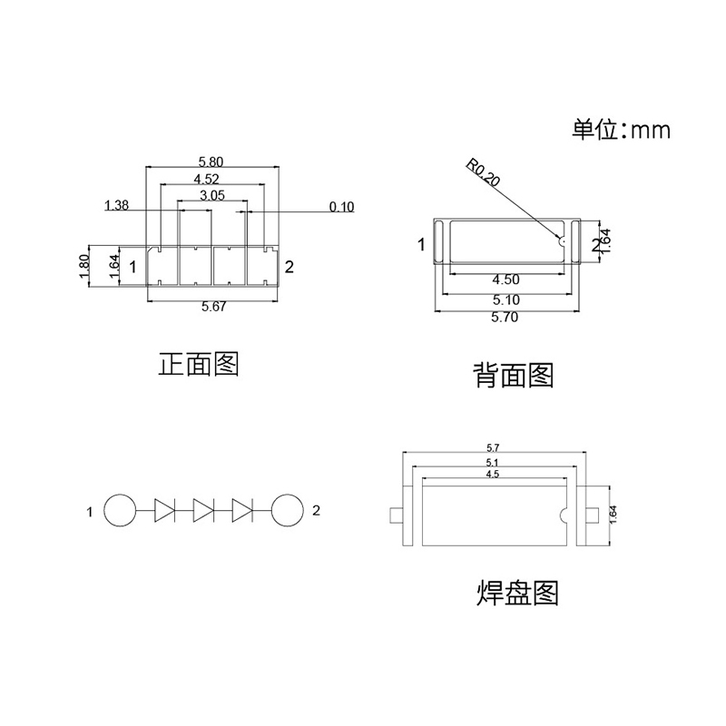 Lead Frame led
