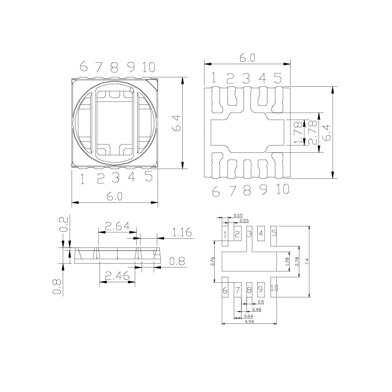 Lead Frame led